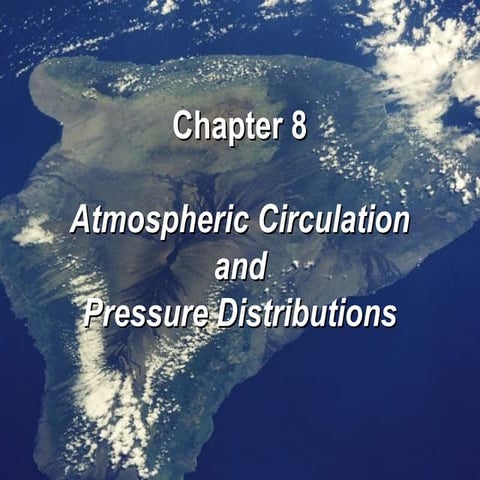 Atmospheric circulation-Climatology Chapter