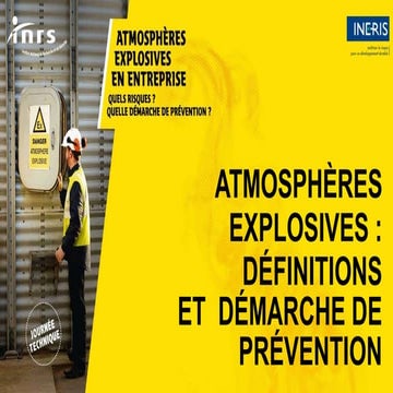 Atmosphere explosives definitions et demarches de preventions .pptx