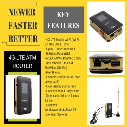 ATM POS Kiosk Router  