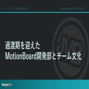 Agile Testing Night #4 LT