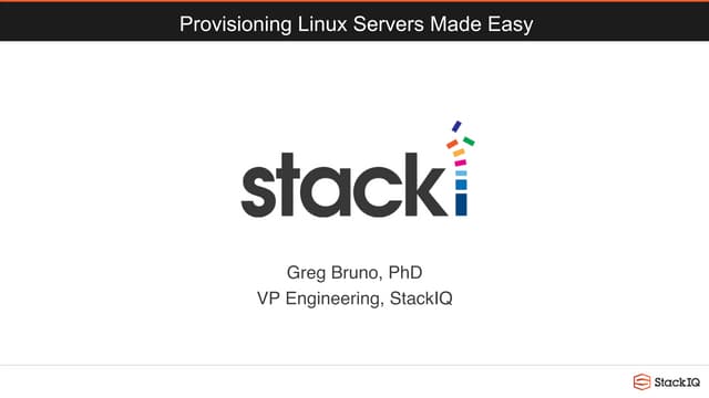 Provisioning Servers Made Easy