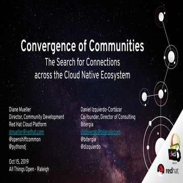 Convergence of Communities