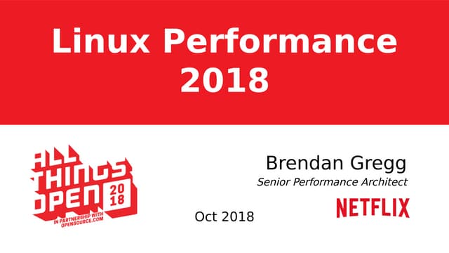 ATO Linux Performance 2018