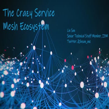 The Crazy Service Mesh Ecosystem