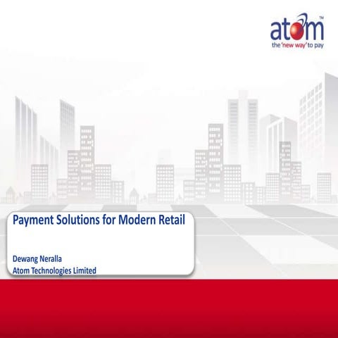 Atom: Payment Solutions for Modern Retail