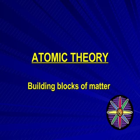Atomic Theory Reg