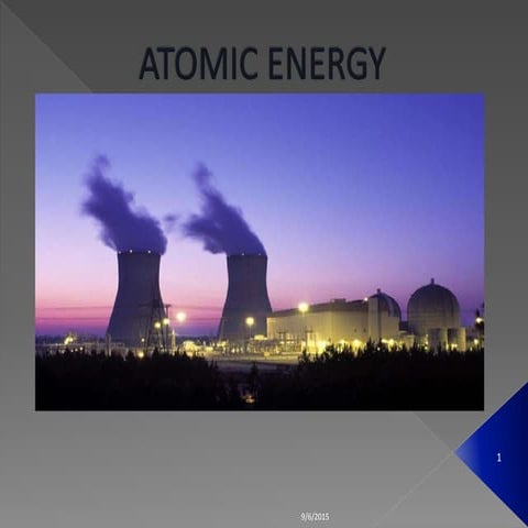 Atomic energy
