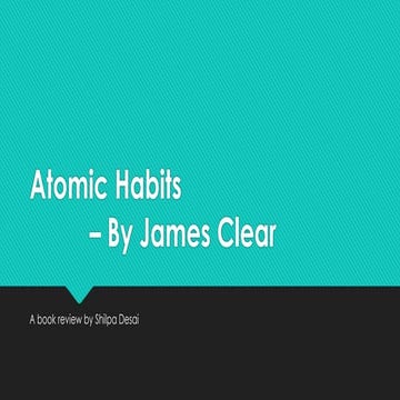Atomic habits