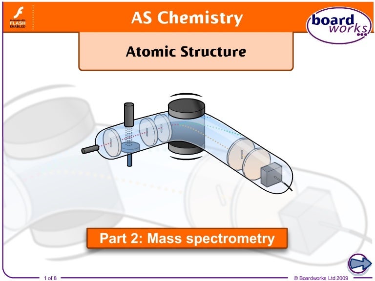 Atomic structure part 2 mass spectrometry