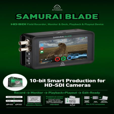 Atomos Samurai Blade Brochure