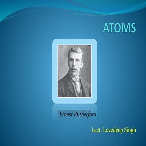 Atoms Class 12 NCERT chapter 12