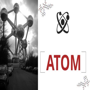 Five Models of Atom with examples and diagrams.pptx