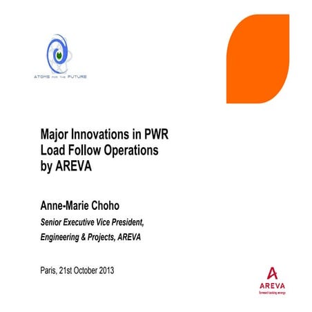 Anne-Marie Choho the Senior Executive VP in charge of Engineering & Projects ...