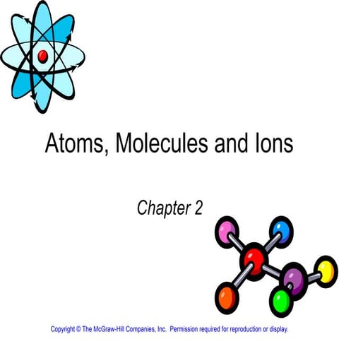 Atoms molecules and ions