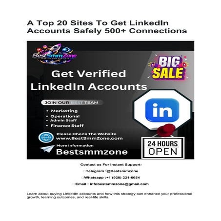 Maximizing Career Growth and Skills with LinkedIn Accounts | DOCX