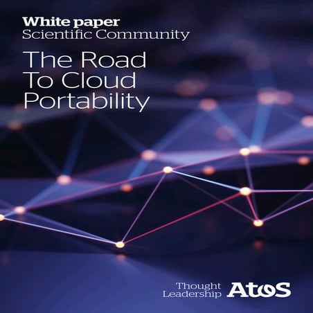 The Road to Cloud Portability - An Atos Scientific Community White Paper
