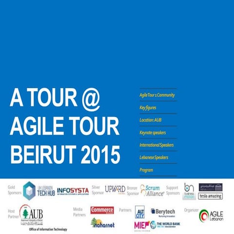 A tour @ agile tour beirut 2015