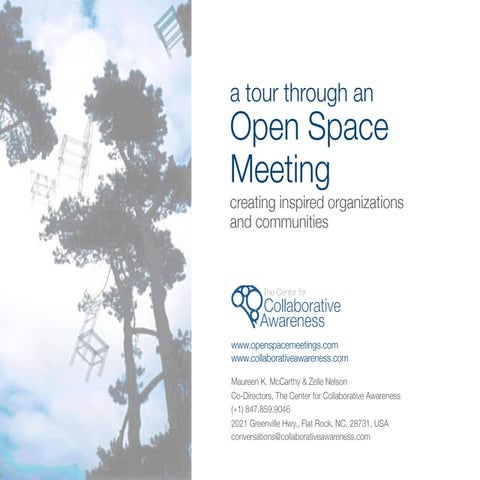 A Tour Through an Open Space Meeting