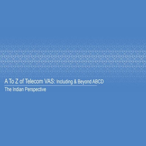 A To Z Of Telecom VAS