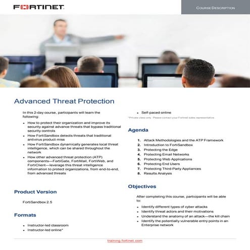 Atp course description