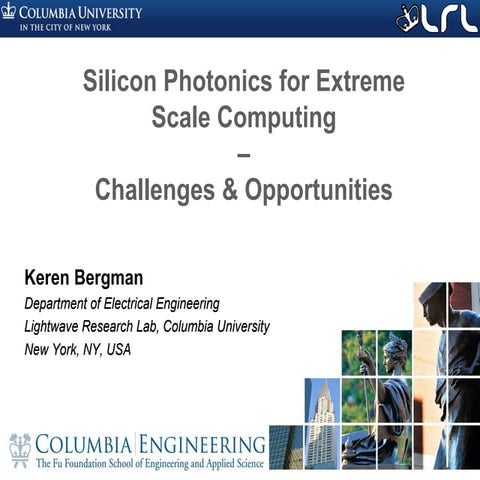 Silicon Photonics for Extreme Computing - Challenges and Opportunities