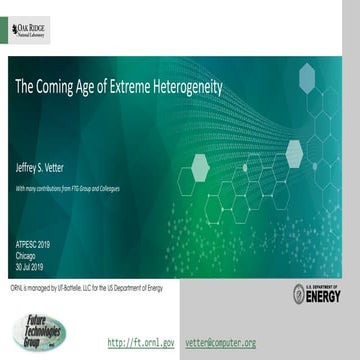 The Coming Age of Extreme Heterogeneity in HPC