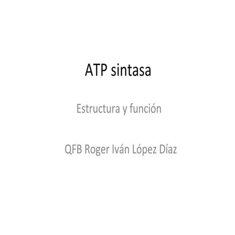 ATP sintasa
