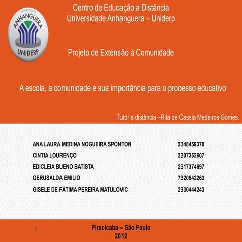 Atps projeto de extensao_a_comunidade