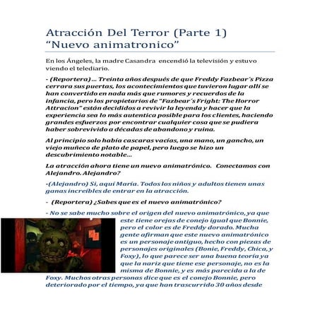 Atracción del terror