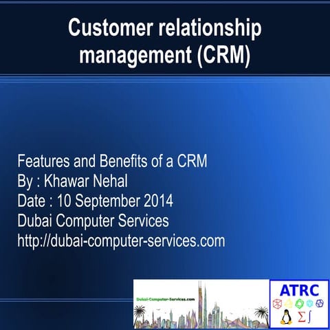 Atrc dcs crm_presentation_10_sep_2014-1