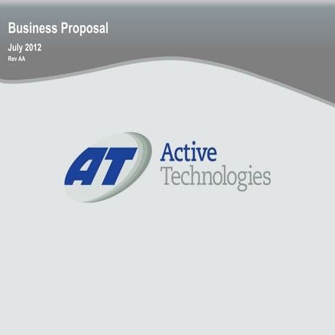 AT Renewables presentation on Anaerobic Digestion