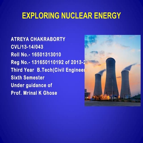 Nuclear Energy