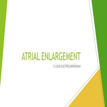 Atrial enlargement