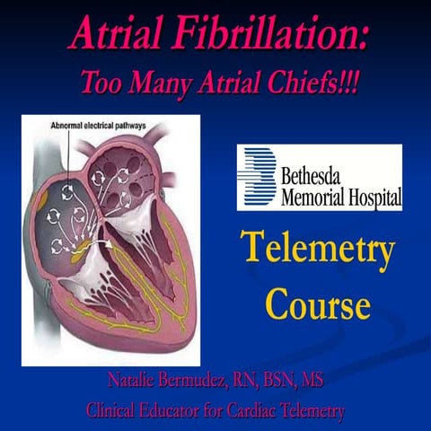 Atrial Fibrillation - BMH/Tele