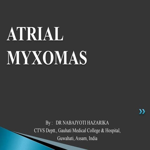 Atrial Myxoma