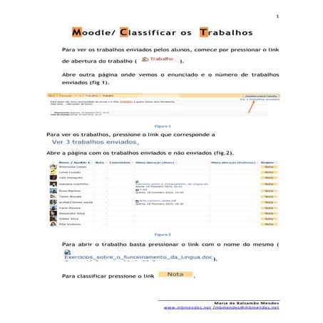 Atribuir Classificacao Trabalho