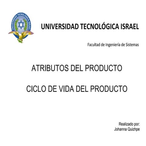 Atributos Del Producto