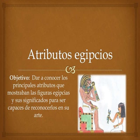 Atributos egipcios