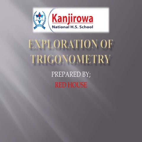 Trigonometry Exploration