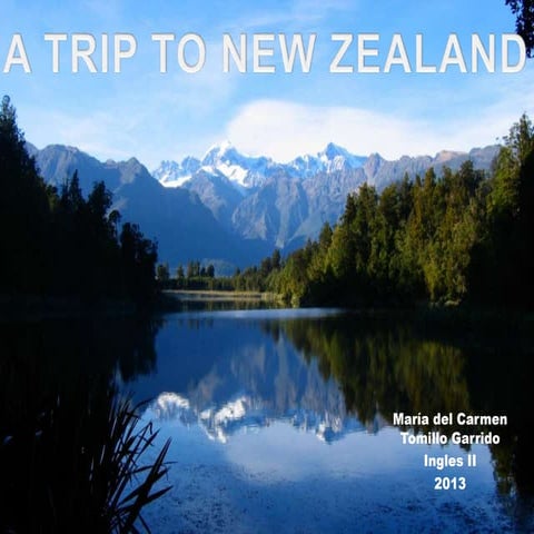 A trip to new zealand