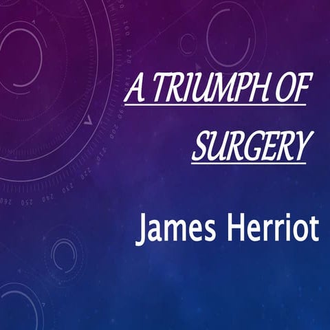 A triumph of surgery