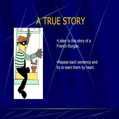 A true story | PPT