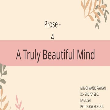 A Truly beautiful mind by M.F.Rayyan.pptx