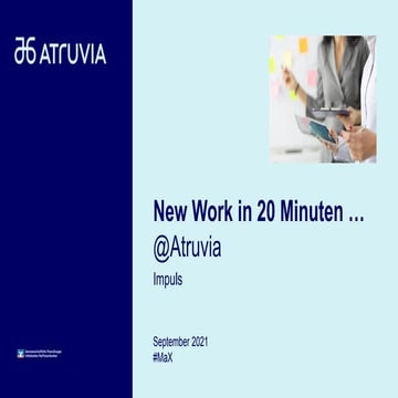 ATRUVIA@NEW WORK in 20 Minuten ...