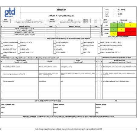 AST formato | PDF
