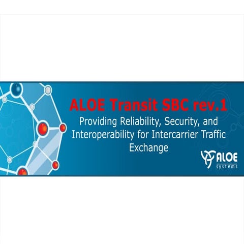 ALOE Transit SBC rev.1 Presentation