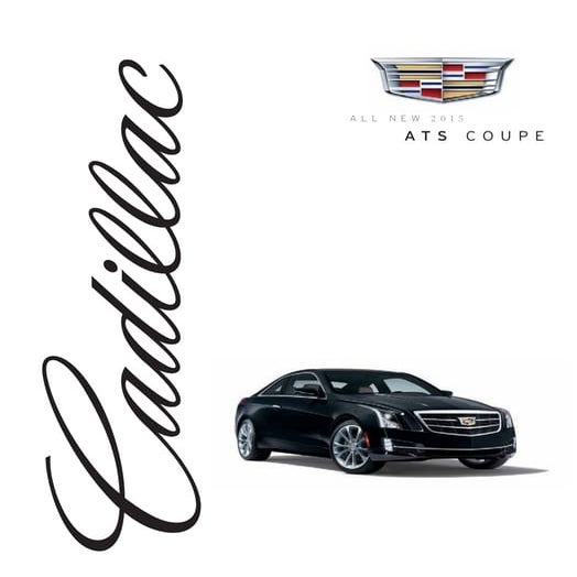 2015 Cadillac ATC Coupe eBrochure