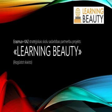 Atskaite Learning beauty