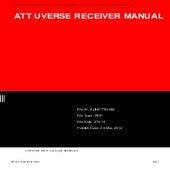 Att uverse-receiver-manual