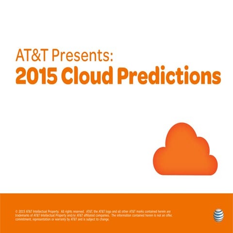 2015 Cloud Predictions